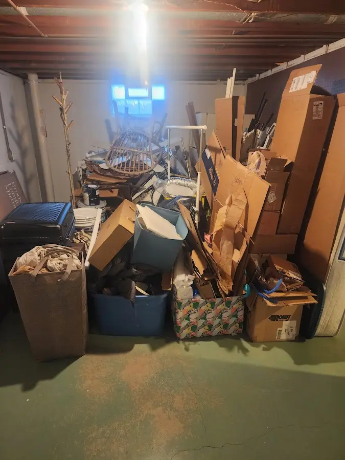 Roll-off dumpster container at job site for Construction Dumpster Rental in Ormond Beach